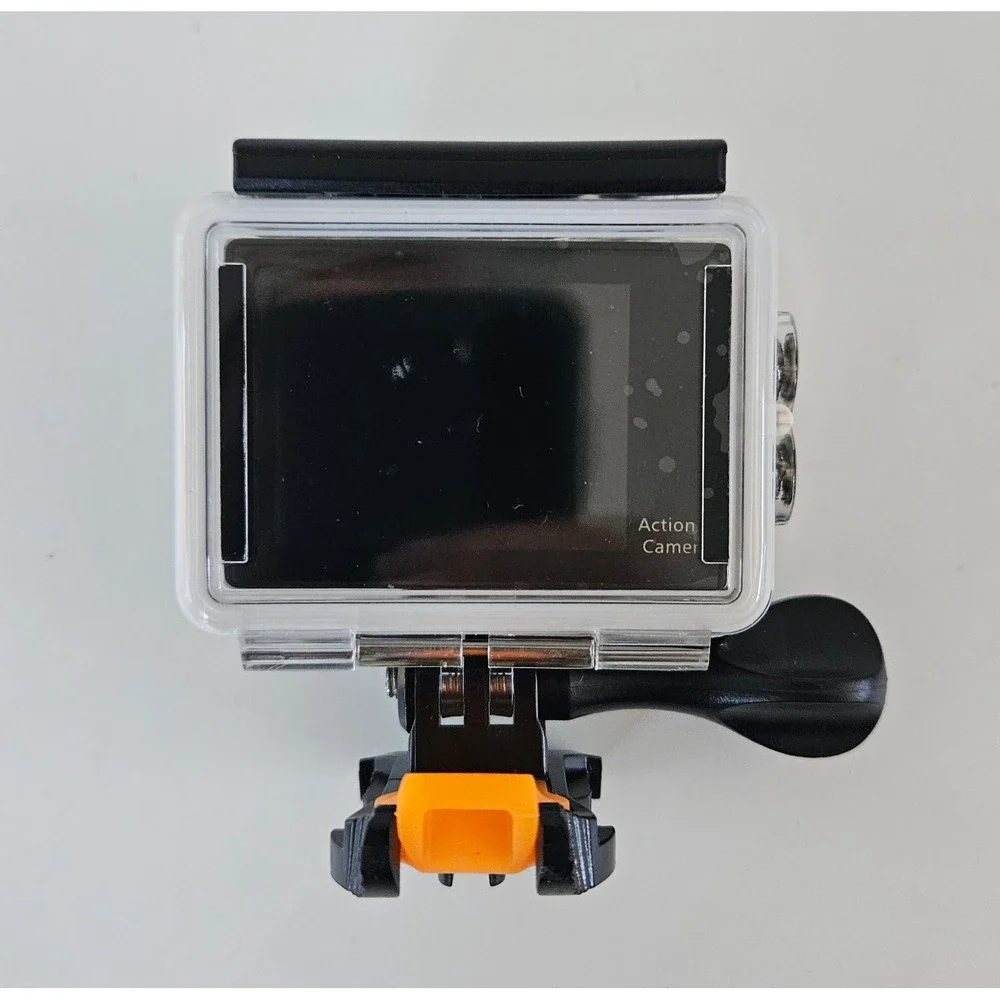Authentic H9 4K Ultra HD Action Camera Yellow Wifi Waterproof Wide Angle Mounts